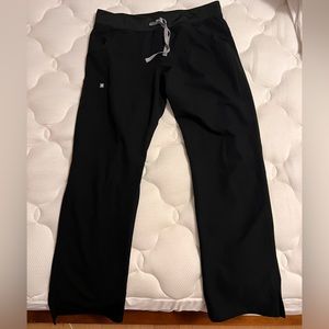 Figs Black Kade Cargo Scrub Pants